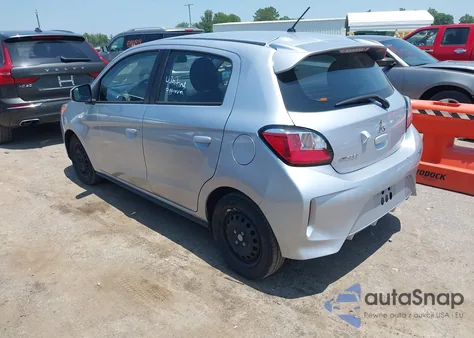 2021 Mitsubishi Mirage Carbonite Edition/Es/Le z USA, uszkodzony, nr VIN ML32AUHJ5MH009572